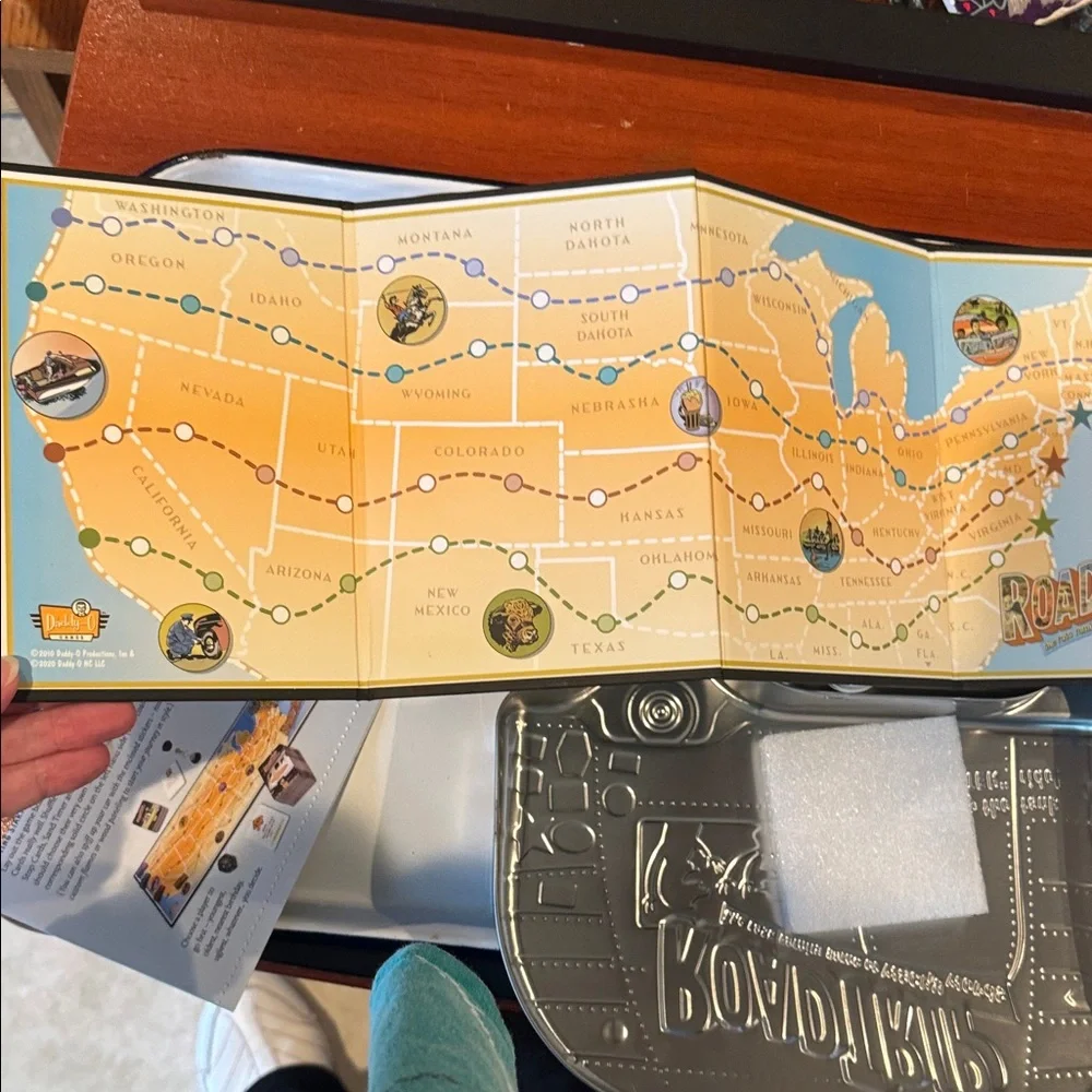 Game Daddy-O RoadTrip Wacky Words Game in Tin